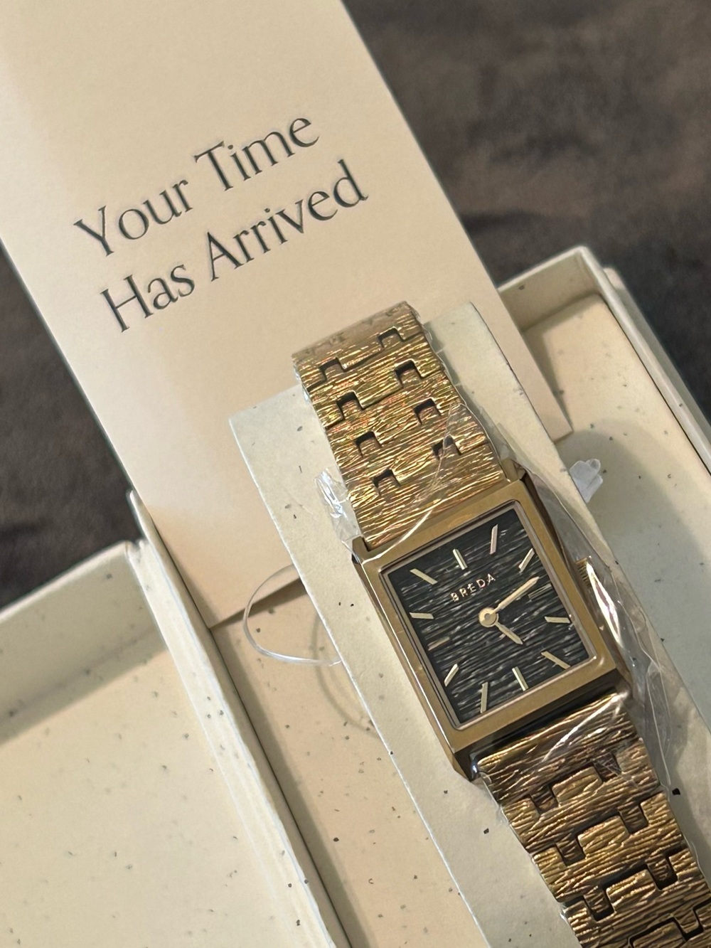 BREDA Gold-Tone Watch – Brand New, Never Worn - Picture 2 of 4